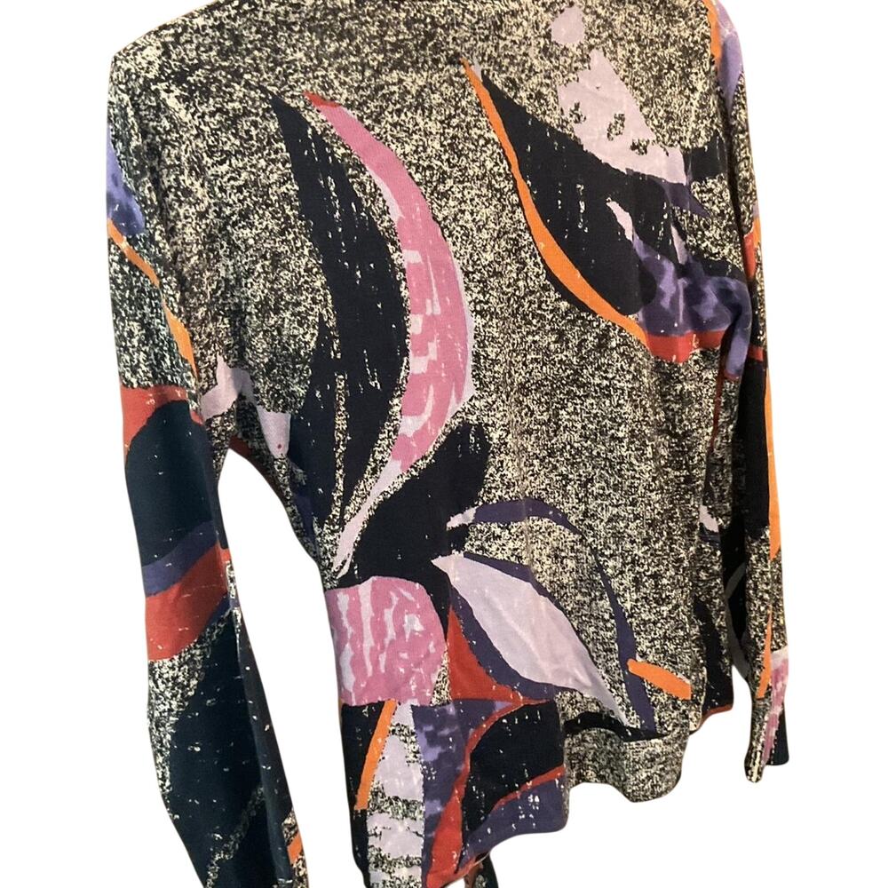 Excellent Multi-coloured Nic + Zoe wrap sweater Size: Small - Picture 5 of 6